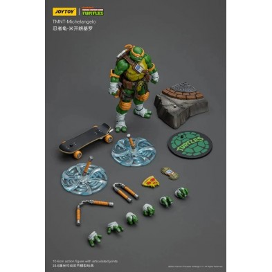 忍者龜 米開朗基羅 可動人偶